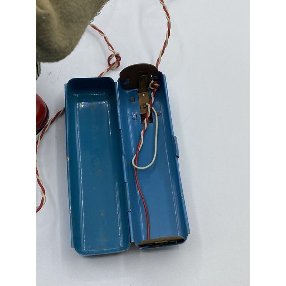 Remote Control Smoking Papa Bear 1950s Marusan Toy Japan Box Battery Operated - Picture 8 of 12